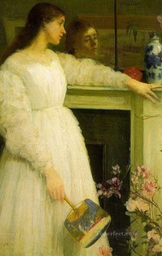 シンフォニー・イン・ホワイト no 2The Little White Girlジェームズ・アボット・マクニール・ウィスラー Oil Paintings